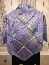 Load image into Gallery viewer, Hermes Silk Scarf “Peuple Du Vent” by Christine Henry