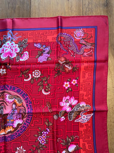 Hermes Silk Twill Scarf “Turandot” by Natsuno Hidaka.