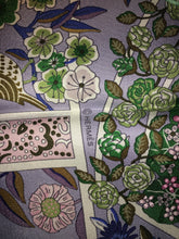 Load image into Gallery viewer, Hermes Silk Twill Scarf “Fleurs De Giverny” by Christine Henry.