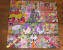 Load image into Gallery viewer, Hermes Silk Scarf “Animapolis” by Jan Bajtlik