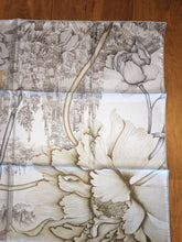 Load image into Gallery viewer, Hermes Silk Scarf A l&#39;Ombre des Pivoines