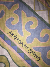 Load image into Gallery viewer, Hermes Cashmere/Silk Shawl “Appaloosa des Steppes” by Alice Shirley 140