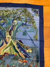 Load image into Gallery viewer, Hermes Cashmere and Silk Scarf « Kuggor tree » by Sefedin Kwumi.