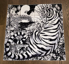 Load image into Gallery viewer, Hermes Silk Scarf “Tyger Tyger” by Alice Shirley