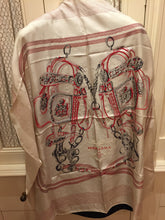 Load image into Gallery viewer, Precious Embroidered Hermes Silk Scarf “Brides de Gala Kantha”