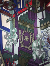 Load image into Gallery viewer, Hermes Silk Scarf « Animapolis » by Jan Bajtlik