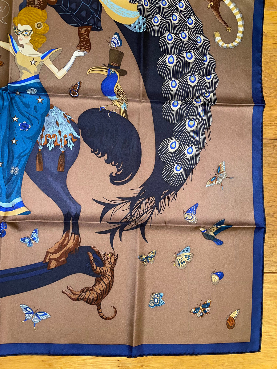 Hermes Scarf “Hermès Story” by Jonathan Burton. – Hermes Emporium