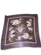 Load image into Gallery viewer, Hermes Beaded Silk Mousseline Scarf Ex Libris Au Pois Couture