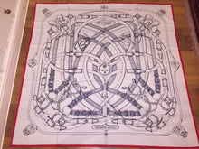 Load image into Gallery viewer, Hermes Cashmere/Silk Shawl “Cavalcadour” 140