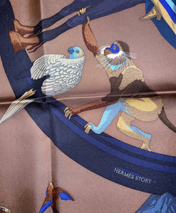 Hermes Scarf “Hermès Story” by Jonathan Burton.