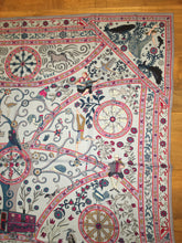 Load image into Gallery viewer, Hermes Cashmere and Silk GM Shawl “Peuple Du Vent” by Christine Henry 140