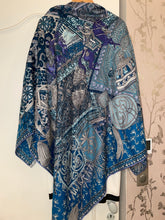 Load image into Gallery viewer, Hermes Cashmere and Silk GM Shawl “CAVALIERS DU CAUCASE” by Annie Faivre 140