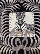 Load image into Gallery viewer, Hermes Cashmere/Silk GM Shawl “Tigre Royal” 140.