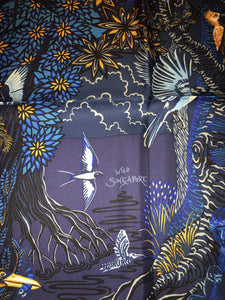 Hermes Silk Scarf “Wild Singapore“ by Alice Shirley