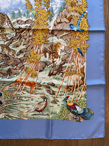 Hermes Silk Twill Scarf “Sichuan” by Robert Dallet.