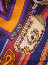 Load image into Gallery viewer, Hermes Cashmere/Silk Shawl Concours d’Etriers by Virginie Jamin 140