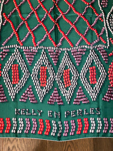 Hermes Silk Wash GM Shawl «Kelly en Perles » 140.