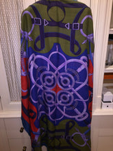 Load image into Gallery viewer, Precious Hermes Embroidered Cashmere/Silk Shawl “Khanta Double Sens” 140