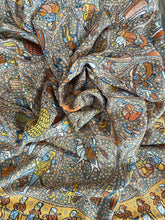 Load image into Gallery viewer, Hermes Cashmere/Silk GM Shawl “Lalbhai” by Michel Duchene 140.
