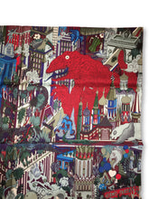 Load image into Gallery viewer, Hermes Silk Scarf « Animapolis » by Jan Bajtlik