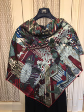 Load image into Gallery viewer, Hermes Silk Scarf « Animapolis » by Jan Bajtlik