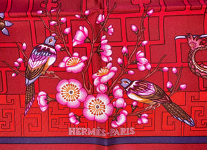Hermes Silk Twill Scarf “Turandot” by Natsuno Hidaka.