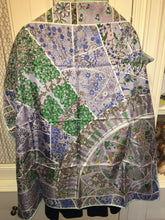 Load image into Gallery viewer, Hermes Silk Twill Scarf “Fleurs De Giverny” by Christine Henry.