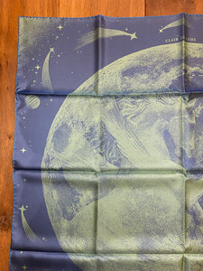 HERMES “Clair de Lune” double face Scarf by Dimitri Rybaltchenko.