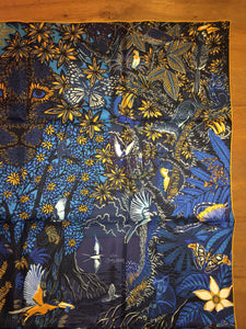 Hermes Silk Scarf “Wild Singapore“ by Alice Shirley