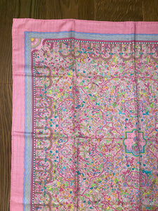 Cashmere/Silk HERMES shawl “Les Jardins D'Armenie” by Karen Petrossian.