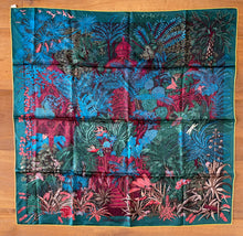 Load image into Gallery viewer, HERMES Silk Scarf &quot;JARDIN A SINTRA&quot; by Annie Faivre.