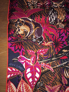 Hermes Silk Scarf “Wild Singapore“ by Alice Shirley