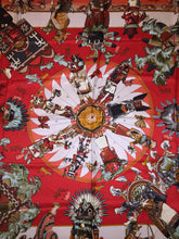 Load image into Gallery viewer, Hermes Silk Plume “Kachinas” by Kermit Oliver 140