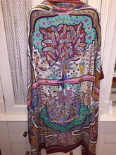 Load image into Gallery viewer, Hermes Cashmere/Silk Shawl “Aux Portes Du Palais” by Christine Henry 140