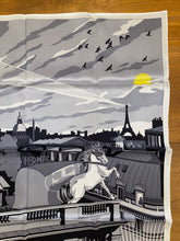 Load image into Gallery viewer, Hermes Silk Scarf «Minuit au Faubourg » by Dimitri Rybaltchenko.