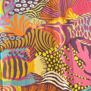 Hermes Silk Mousseline Shawl “Under the Waves” by Alice Shirley 140