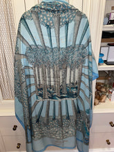 Load image into Gallery viewer, Hermes Cashmere and Silk GM Shawl “Ombres et Lumieres” by Annie Faivre 140.