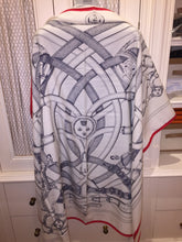 Load image into Gallery viewer, Hermes Cashmere/Silk Shawl “Cavalcadour” 140