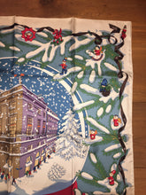 Load image into Gallery viewer, HERMÈS Silk Scarf “Noël Au 24 Faubourg” by Dimitri Rybaltchenko.