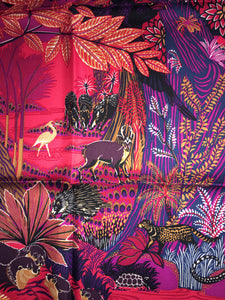 Hermes Silk Scarf “Wild Singapore“ by Alice Shirley