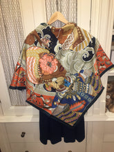 Load image into Gallery viewer, Hermes Silk Twill Scarf “Duo Cosmique” by Kohei Kyomori.