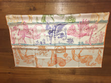 Load image into Gallery viewer, HERMES “Della Cavalleria Favolosa” double face Scarf