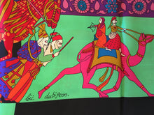 Load image into Gallery viewer, Hermes Summer Silk GM Shawl “Fantaisies indiennes” by Loïc Dubigeon 140.