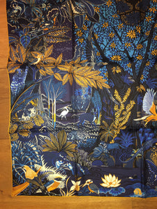 Hermes Silk Scarf “Wild Singapore“ by Alice Shirley