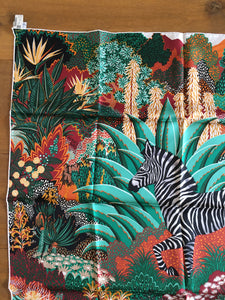 Hermes Silk Twill Scarf “Mountain Zebra” by Alice Shirley.