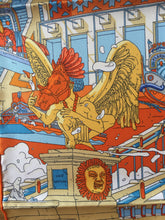 Load image into Gallery viewer, Hermes Silk Scarf “La Legende du Cheval a Plumes scarf” by Ugo Gattoni