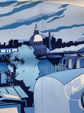 Load image into Gallery viewer, Hermes Silk Scarf «Minuit au Faubourg » by Dimitri Rybaltchenko.