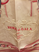 Load image into Gallery viewer, Precious Embroidered Hermes Silk Scarf “Brides de Gala Kantha”