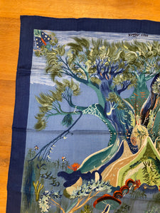 Hermes Cashmere and Silk Scarf « Kuggor tree » by Sefedin Kwumi.