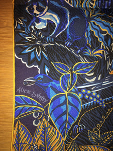 Hermes Silk Scarf “Wild Singapore“ by Alice Shirley